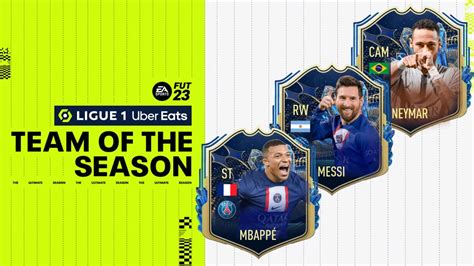 Ligue 1 TOTS In FIFA 23: All Players & Ratings